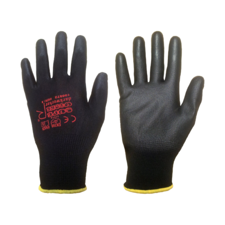 PU-beschichteter Montagehandschuh SUPER WORKER® darkworker
