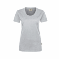 Damen Classic T-Shirt Hakro 127, ash meliert