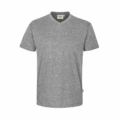 Herren V-Neck T-Shirt Hakro 226, grau meliert