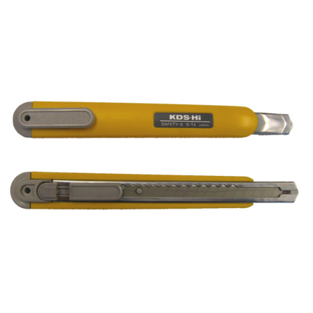 Cuttermesser 9mm S14 KDS das schlanke Cuttermesser mit superscharfer Abbrechklinge und Feststellmechanik, erhältlich in drei Farben