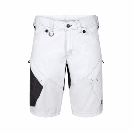 Herren 4-Wege Stretch X-Treme Handwerkershort Engel 6366, weiß