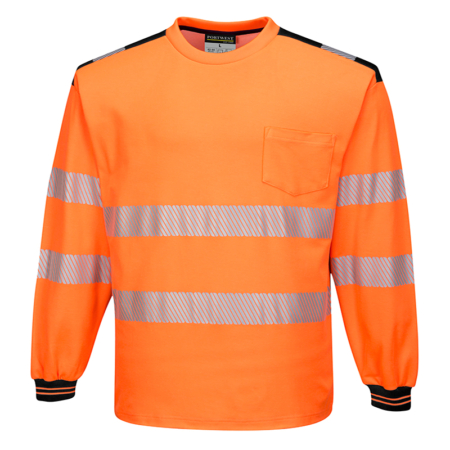 Portwest Warnschutz Langarm T-Shirt T185