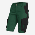 Damen Arbeitsshort FHB Annika, grün/schwarz