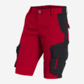 Damen Arbeitsshort FHB Annika, rot/schwarz