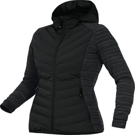 Damen Hybrid-Stepp-Strickfleecejacke Leibwächter CADHYJ