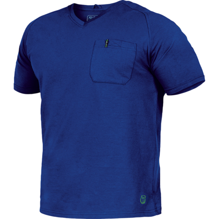 Herren V-Neck T-Shirt mit Brusttasche Leibwächter FLEXT