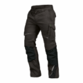 Herren Bundhose mit Knietasche Leibwächter FLEXH, anthrazit-schwarz