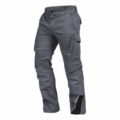 Herren Bundhose mit Knietasche Leibwächter FLEXH, grau-schwarz