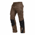 Herren Bundhose mit Knietasche Leibwächter FLEXH, haselnuss-schwarz