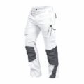 Herren Bundhose mit Knietasche Leibwächter FLEXH, weiß-grau