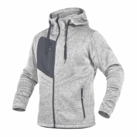 Unisex Strickfleecejacke mit Kapuze Leibwächter CASTJ