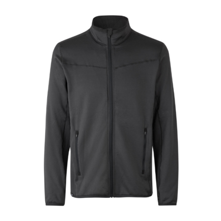 Herren Waffel-Fleecejacke ID 0840