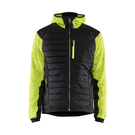 Herren Hybrid-Stepp-Strickfleecejacke Blaklader 5930