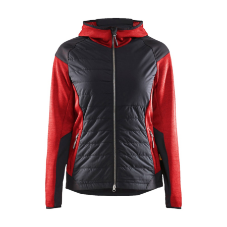 Damen Hybrid-Stepp-Strickfleecejacke Blaklader 5931