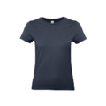 Damen Classic T-Shirt #E190 woman, navy
