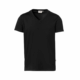 Herren Stretch V-Neck T-Shirt Hakro 272, schwarz