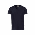 Herren Stretch V-Neck T-Shirt Hakro 272, tinte