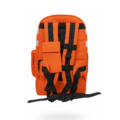 Rucksack mit Warnschutzstreifen orange