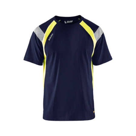 T-Shirt mit High Vis Einsätzen Blaklader 3332