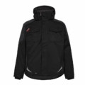 Herren Galaxy Winterjacke Engel 1410, schwarz-anthrazit grau